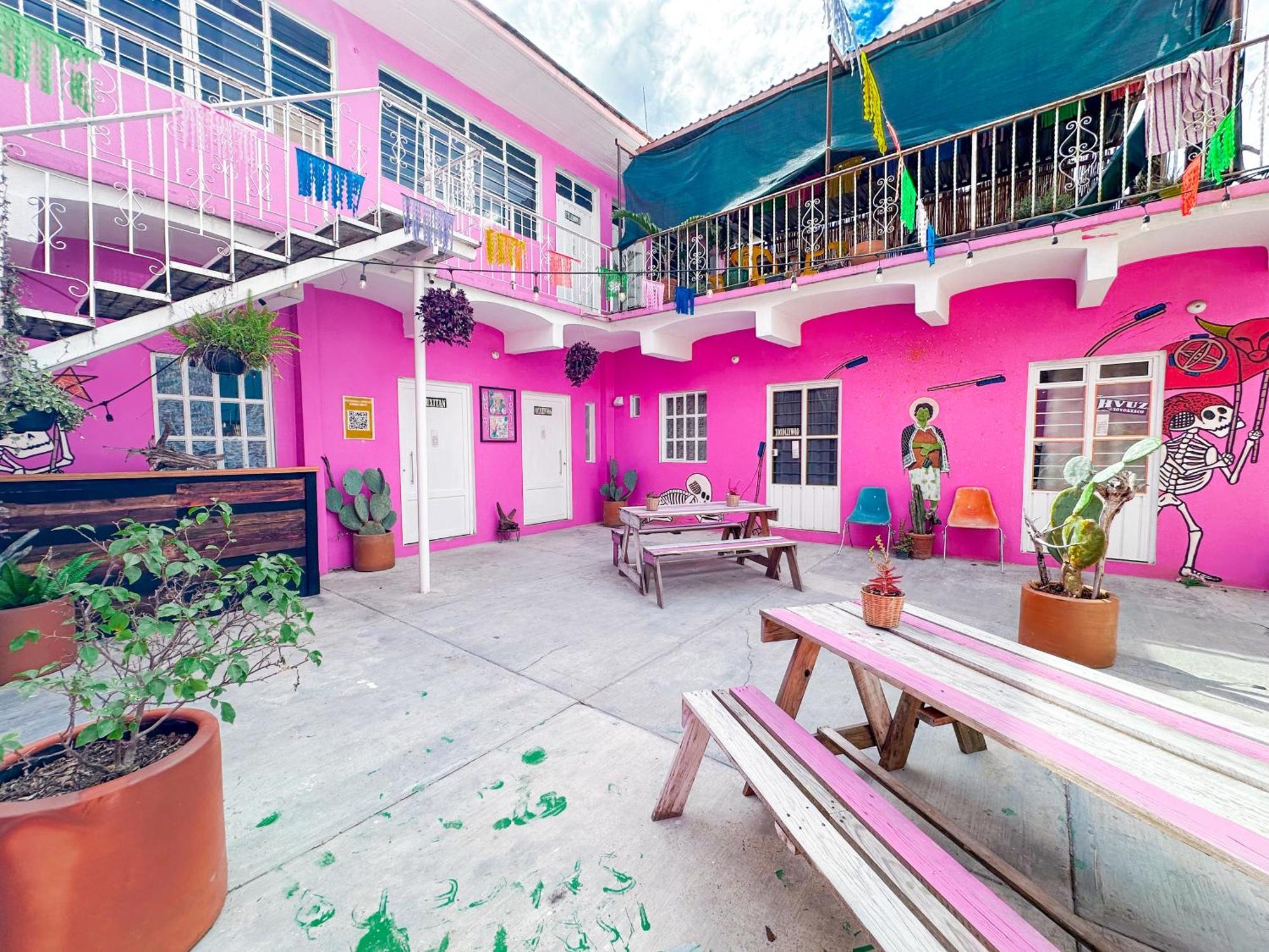 Habitaciones Hvuz, Centro Oaxaca Bagian luar foto